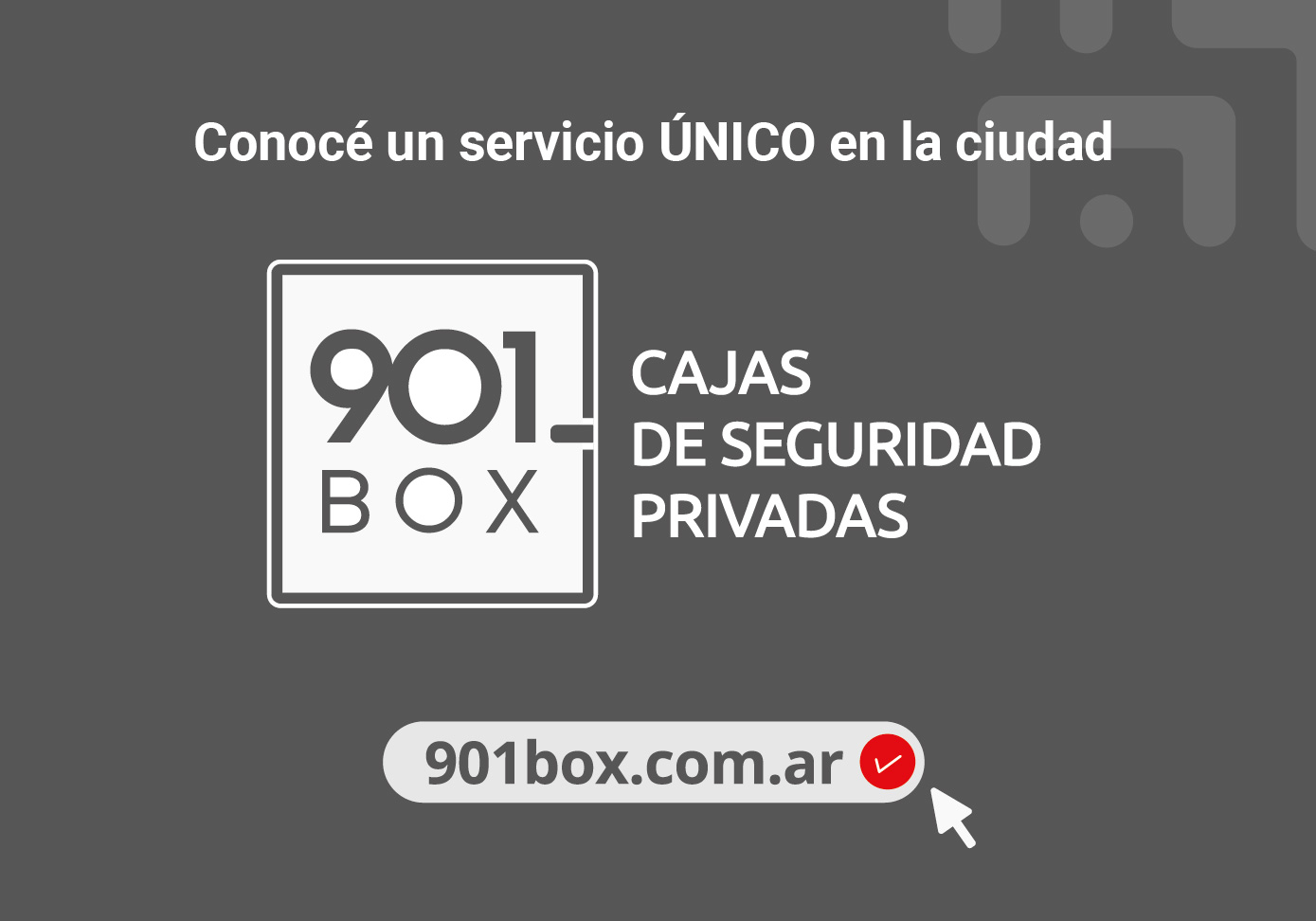 Conocé un servicio unico en la ciudad. Cajas de seguridad privada.